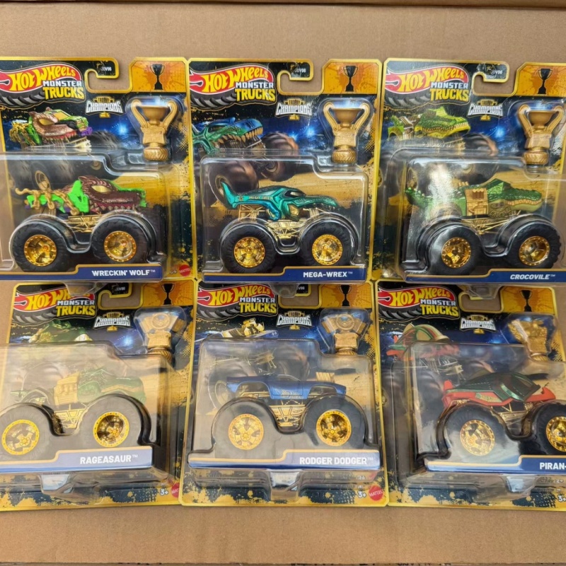 Hot Wheels Car Monster Trucks - Hot Wheels Monster Trucks Seri Champions,