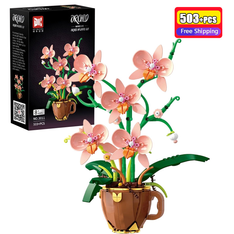 Orchid Kids Education - 503 Buah DK3011 Blok Bangunan Cangkir