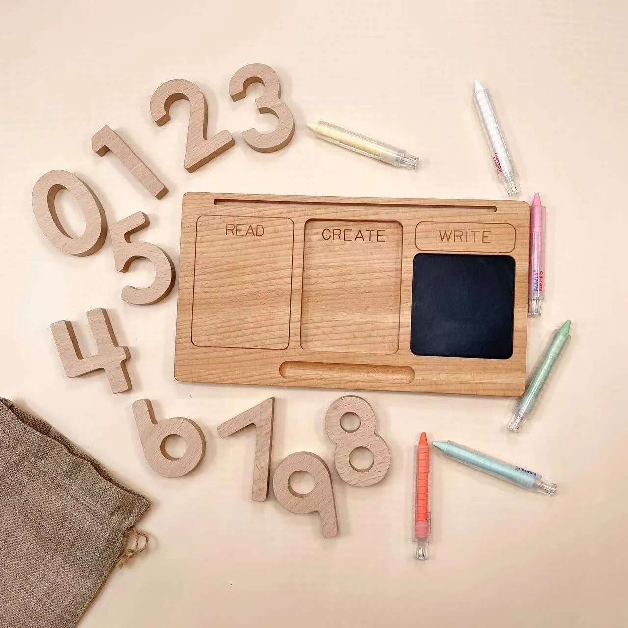 Kids Education Tablets - Tablet Belajar Montessori Anak Baru Belajar