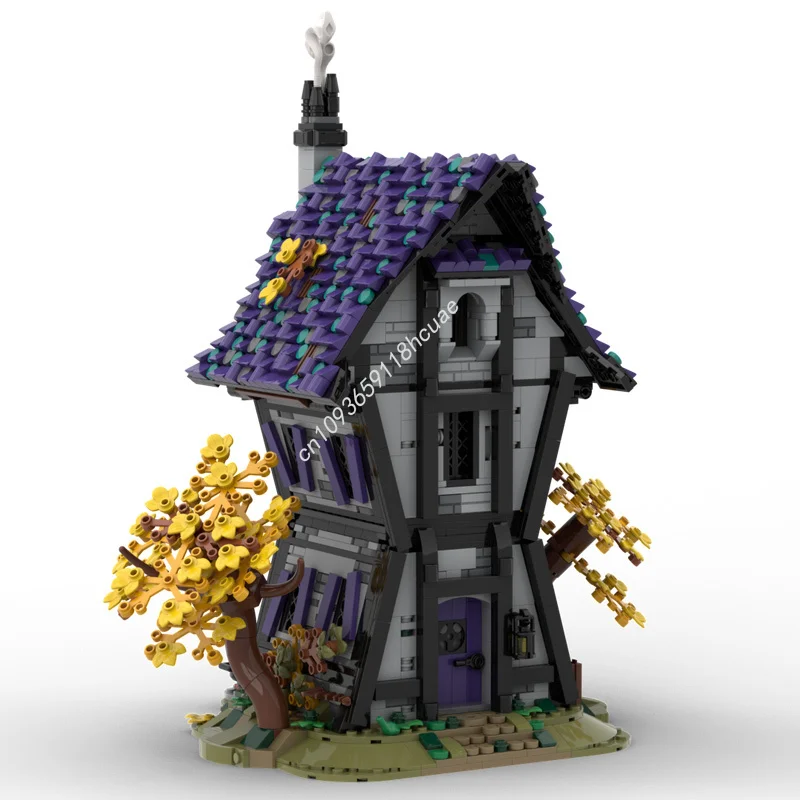 Kids Education Design - 1912pcs MOC Rumah Penyihir Blok Bangunan