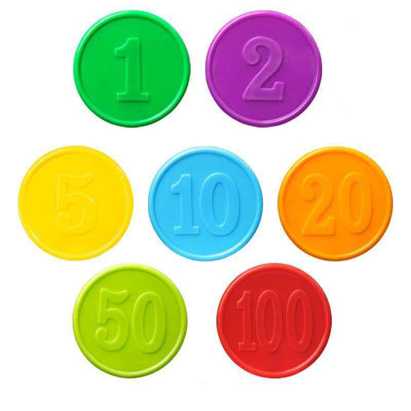 40 Buah Chip Poker dengan Pena - Kids Education Number ulasan dan harga