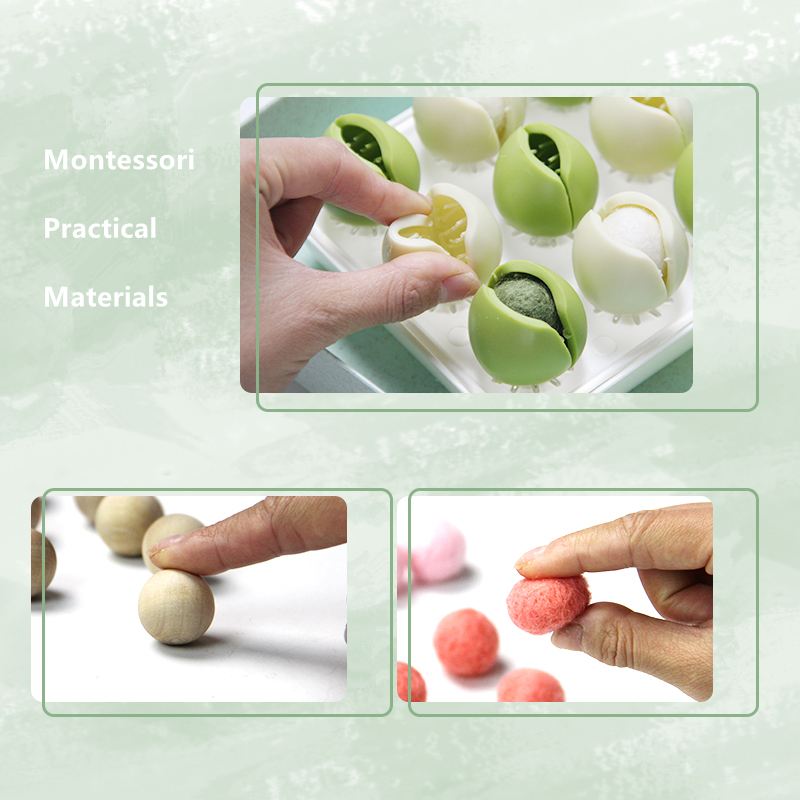 Bola mainan pendidikan Montess - Kids Education Activities ulasan dan harga