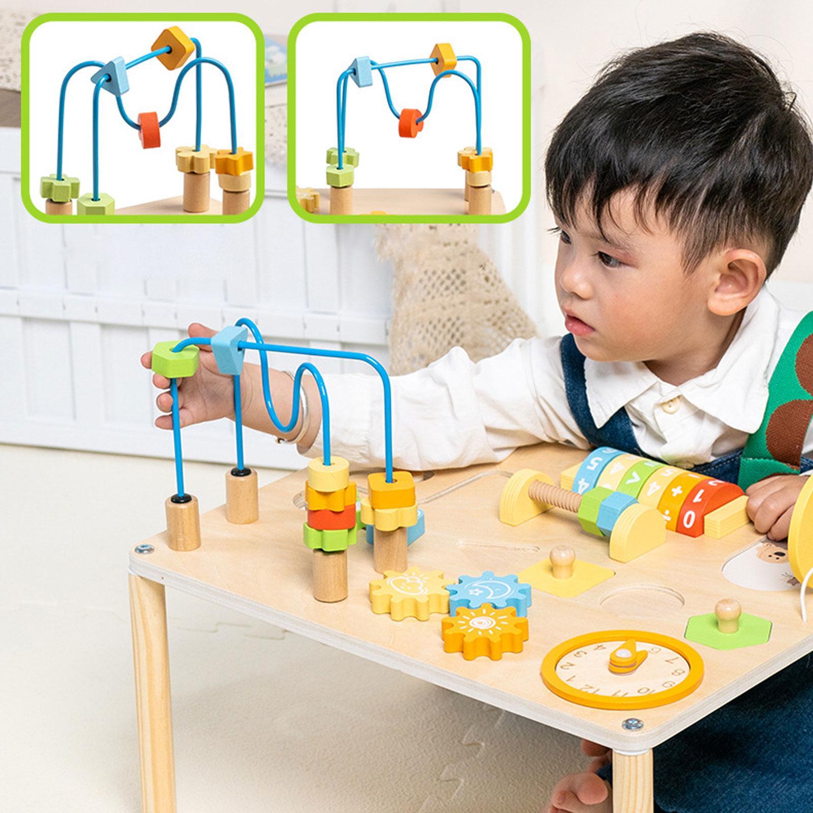 Meja Aktivitas Pengenalan Bent - Kids Education Activities ulasan dan harga
