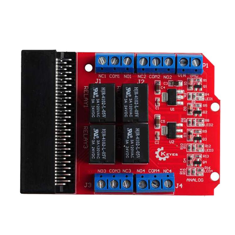 Modul Relay 4 Saluran TCE Micr - Kids Education Channel ulasan dan harga