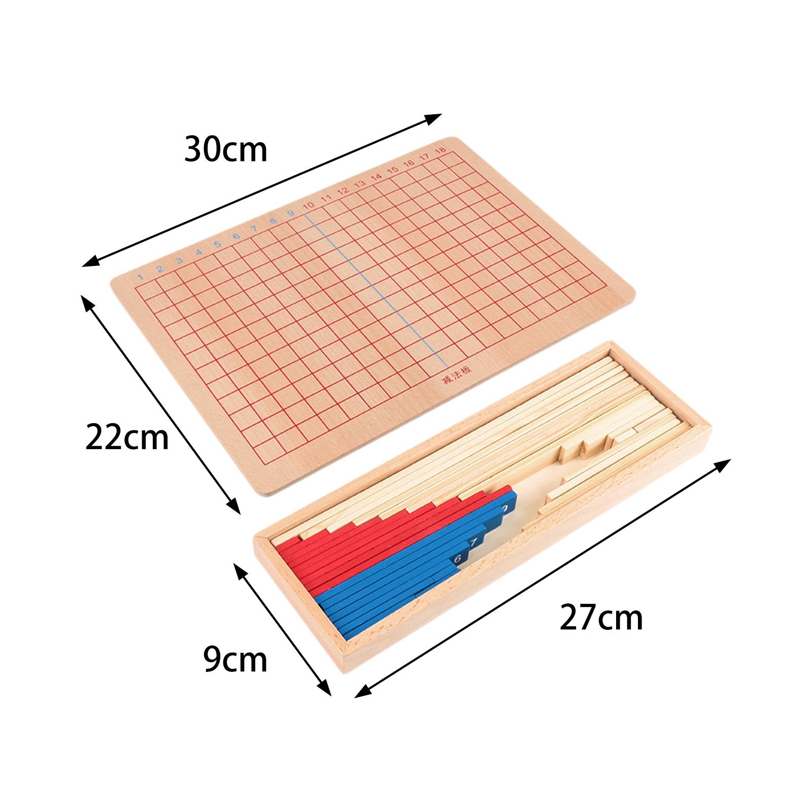 Papan Matematika Montessori Al - Kids Education Number ulasan dan harga