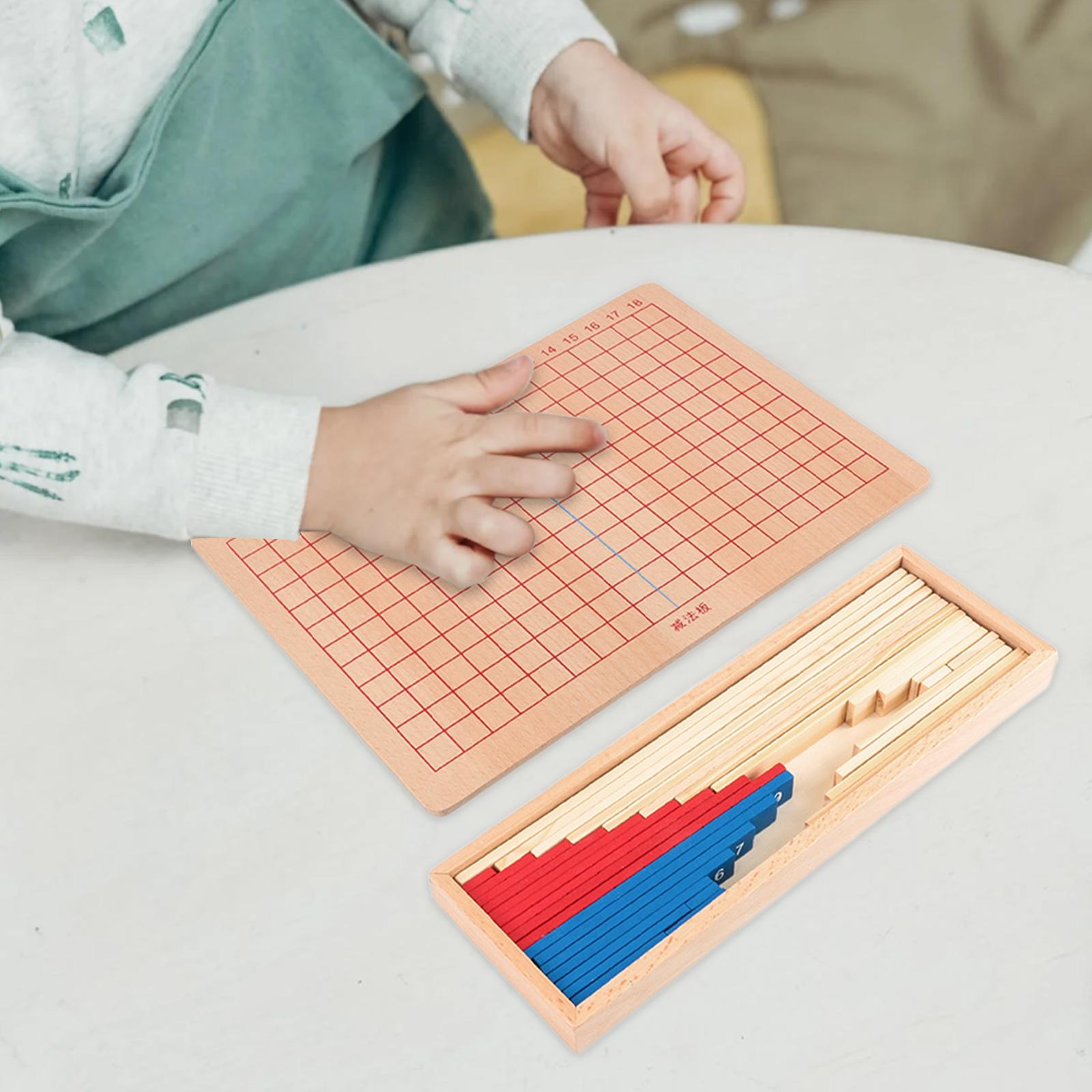 Papan Matematika Montessori Al - Kids Education Number ulasan dan harga