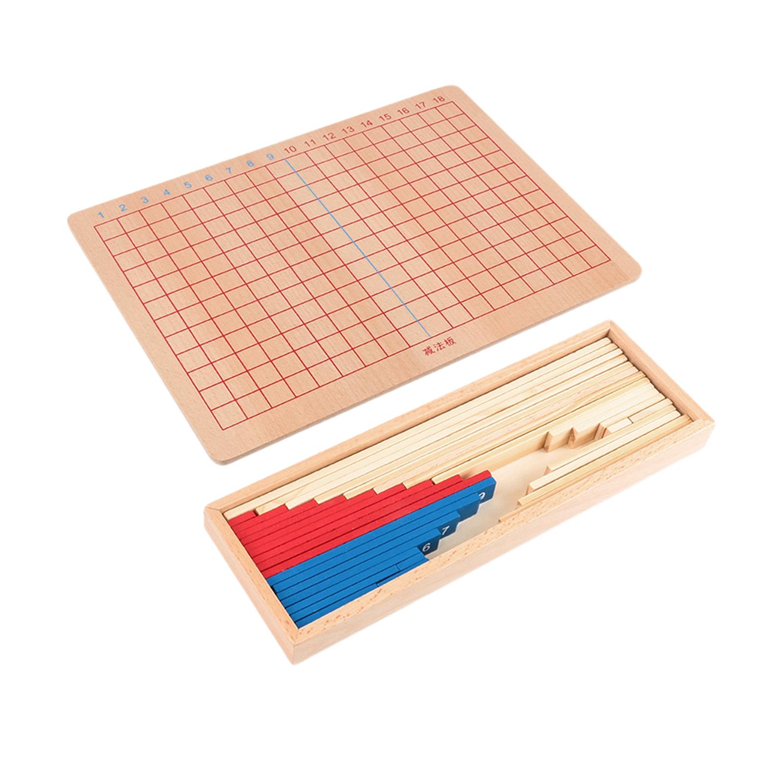 Papan Matematika Montessori Al - Kids Education Number ulasan dan harga