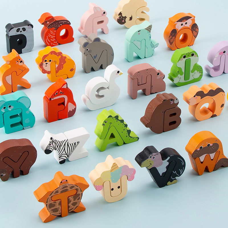 26 Buah Balok Alfabet Hewan Ka - Kids Nature Education ulasan dan harga