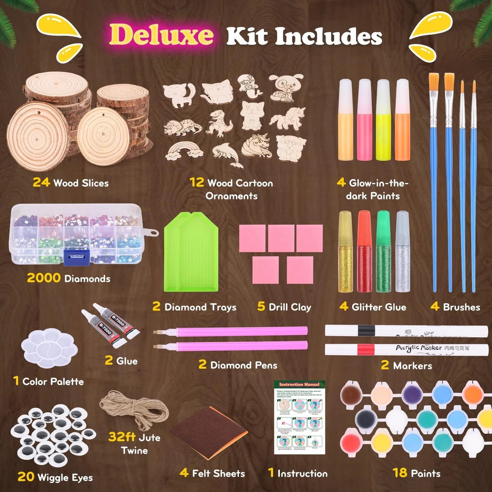 Perlengkapan Lukis Kayu Menyal - Kids Education Activities ulasan dan harga