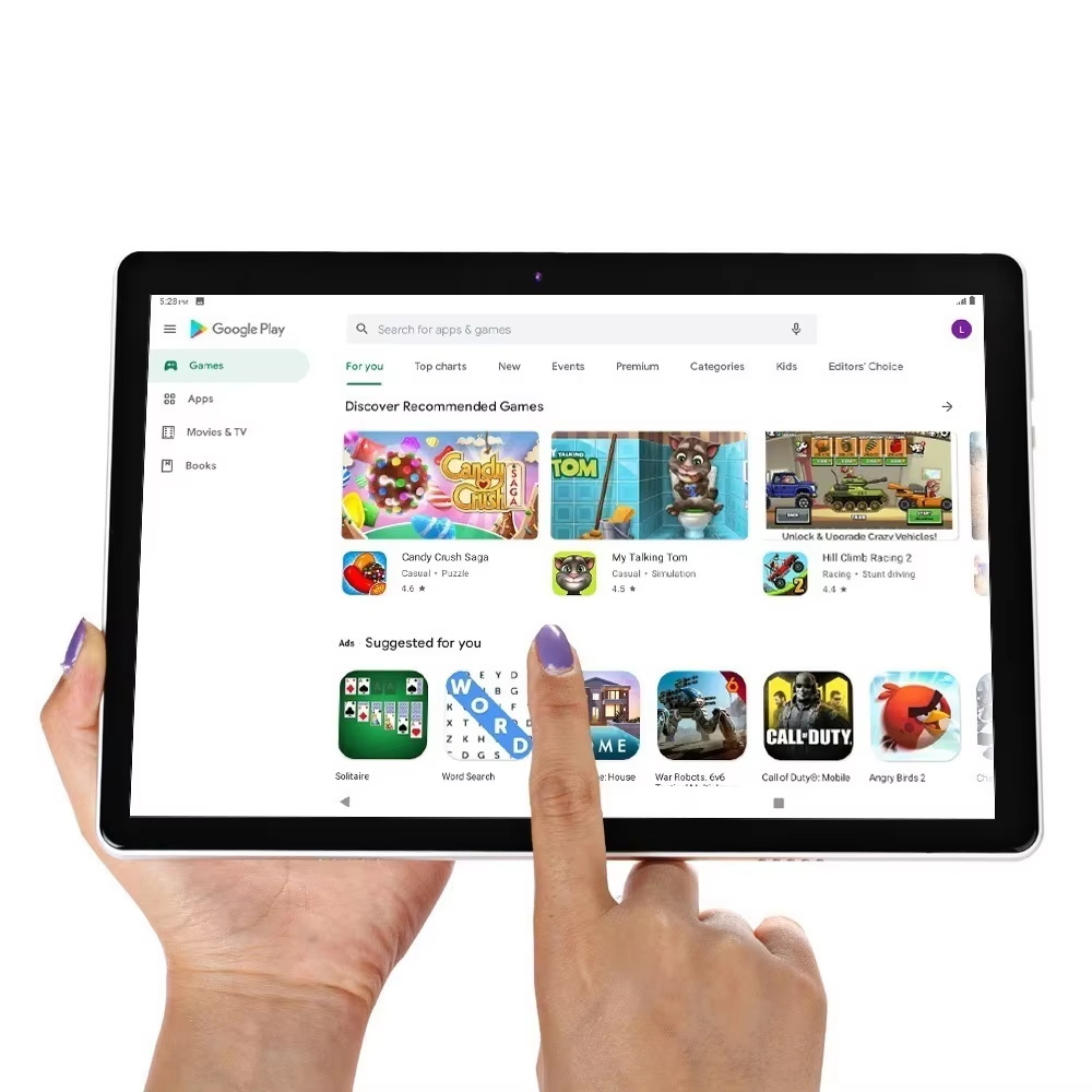 BDF S10 Tablet Android 10.1 in - Kids Education Tablets ulasan dan harga