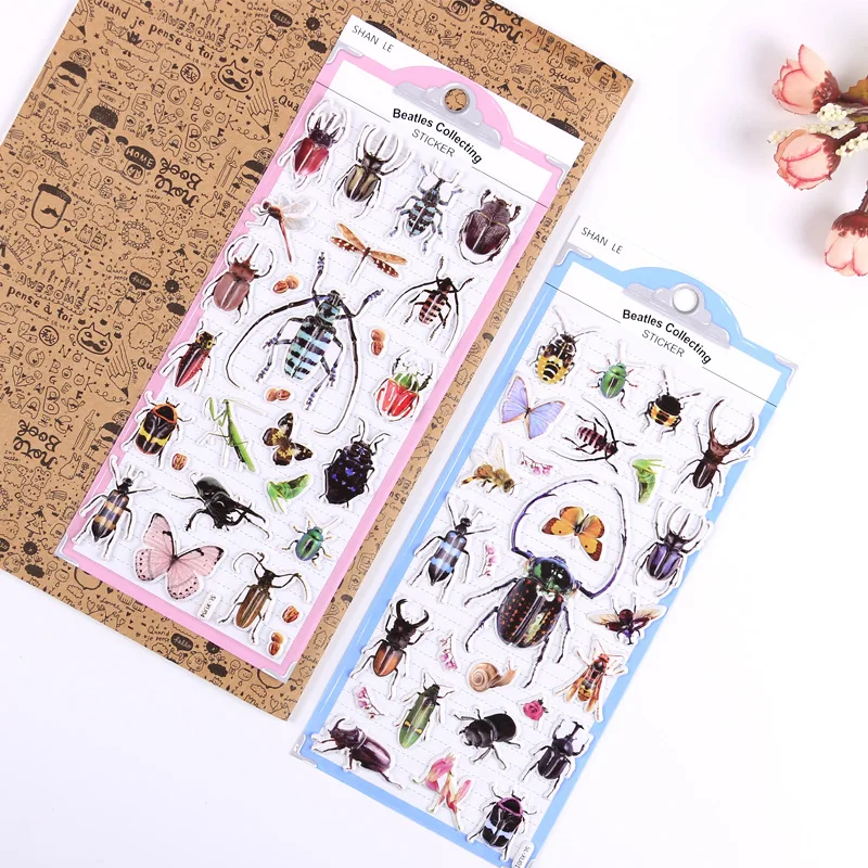 Stiker Serangga 3D Realistis u - Kids Education Tablets ulasan dan harga