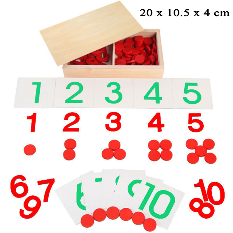 Mainan Math Montessori untuk a - Kids Education Number ulasan dan harga