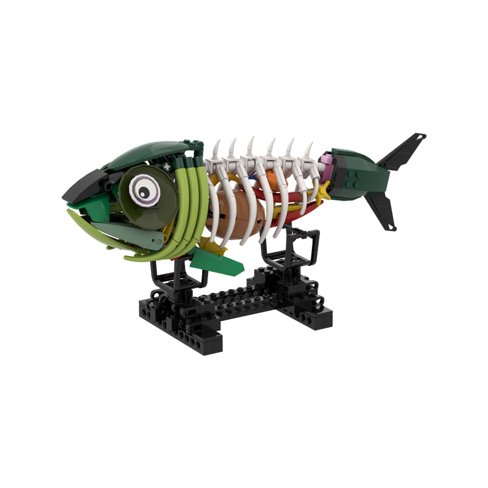 MOC Blok Bangunan Model Ikan Z - Kids Education Design ulasan dan harga