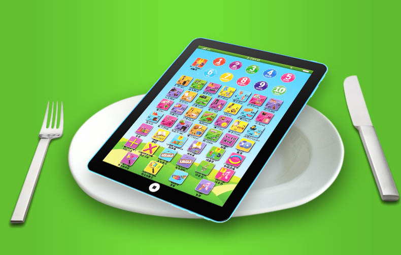Mainan Edukasi Anak-anak Plast - Kids Education Tablets ulasan dan harga
